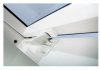 ZESTAW KRONMAT okno dachowe łazienkowe PVC 66x118 TLP U4 3 SZYBOWE + kołnierz