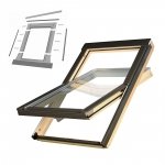 KOMPLET: Okno dachowe OPTILIGHT 78x140 B + KOŁNIERZ