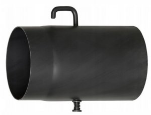SZYBER SPALINOWY czarny fi 180/250mm 25cm BERTRAMS