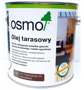 OSMO 010 olej specjalny do tarasów TERMODREWNO 0,125l