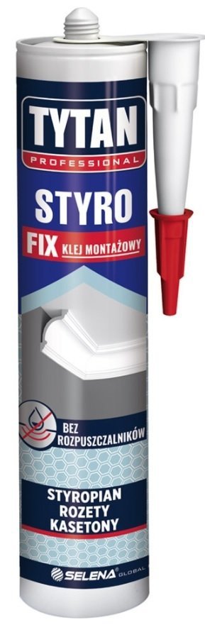 TYTAN STYRO FIX Klej montażowy do styropianu 290 ml