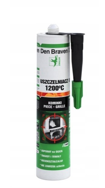 Den Braven Uszczelniacz silikon wysokotemperaturowy 1200 'C