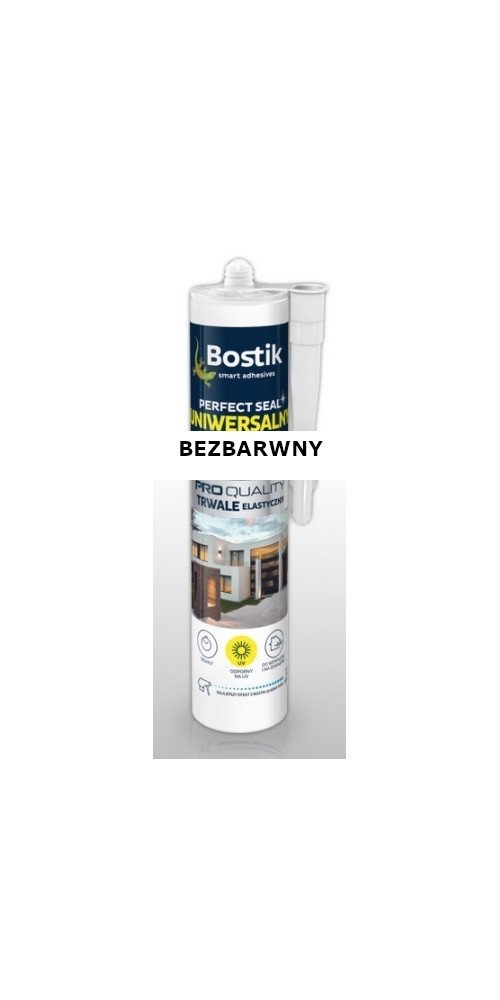 BOSTIK PERFECT SEAL SILIKON UNIWERSALNY BEZBARWNY