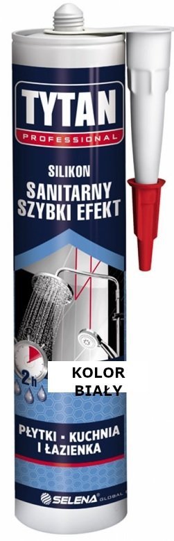 SELENA silikon sanitarny szybki efekt 280ml biały