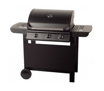 FLORALAND grill gazowy 3 palnikowy - na kamienie lawy MG665