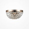 MAYTONI Kinkiet Ottilia DIA700-WL-02-G patyna stare złoto z kryształkami glamour 