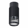 MILAGRO ML0292 VERTICAL BLACK DOWNLIGHT 1xGU10 PLAFON SUFITOWY LAMPA TUBA CZARNA DEKORACYJNA