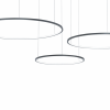 Lampa wisząca Saturno Black 100W LED