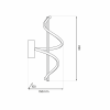 Kinkiet TWIST 12W LED