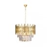 	LAMPA ŻYRANDOL ZŁOTY KRYSZTAŁOWY Z KRYSZTAŁKAMI ASPEN MILAGRO ML5999
