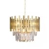 	LAMPA ŻYRANDOL ZŁOTY KRYSZTAŁOWY Z KRYSZTAŁKAMI ASPEN MILAGRO ML5999