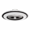 MILAGRO ML8339  LED ZONDA BLACK 48W LAMPA SUFITOWA PLAFON Z WENTYLATOREM WIATRAK