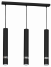 MILAGRO Lampa wisząca JOKER BLACK 3xGU10