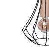 MILAGRO Lampa sufitowa WILL BLACK 1xE27
