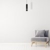 MILAGRO Lampa wisząca VIDAR BLACK 1xGU10