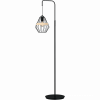 MILAGRO Lampa stojąca CLIFF BLACK 1xE27
