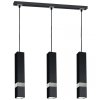MILAGRO Lampa wisząca VIDAR BLACK/CHROME 3xGU10