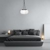 MILAGRO MLP6523 LIMA BLACK LAMPA WISZĄCA CZARNA KULE MLECZNE BIAŁE KLOSZE