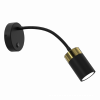 MILAGRO Kinkiet flex JOKER BLACK GOLD 1xGU10