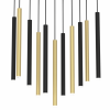 Lampa wisząca BOLLE BLACK 3xGU10