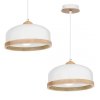 MILAGRO Lampa wisząca STUDIO WHITE 1xE27