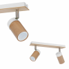 MILAGRO Lampa sufitowa BARON WHITE 2xGU10