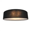 ZUMA LINE CL12029-D40-BK CLARA LAMPA SUFITOWA PLAFON CZARNY ABAŻUR