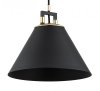 ARGON ORTE 6174 LAMPA WISZĄCA CZARNA POTRÓJNA Z KLOSZEM