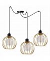 Lampa 3-płomienna LOFT  - SPIDER MONA 2180/3 LIGHT HOME