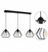 Lampa 3-płomienna LOFT  - Edison 1502/3/L LIGHT HOME