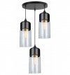 Lampa wisząca ze szklanymi kloszami - OSLO 2232/3/OW/B LIGHT HOME