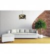 Lampa abażur wzór kwiaty - GOLD FLOWERS 2300/1/35 LIGHT HOME