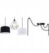 Lampa 3-płomienna LOFT  - SPIDER GLASGOW 2260/3 LIGHT HOME