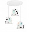 Lampa abażur dziecięca - BAMBI 2266/3/OW LIGHT HOME