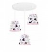 Lampa wisząca dziecięca -  MINNIE 2276/3/OW LIGHT HOME
