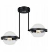 Lampa wisząca ze szklanymi kloszami - RING 2340/2/B LIGHT HOME