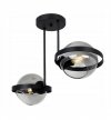 Lampa wisząca ze szklanymi kloszami - RING 2340/2/G LIGHT HOME