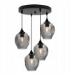 Lampa wisząca ze szklanymi kloszami - PRAGA 2235/4/OW LIGHT HOME