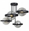 Lampa sufitowa ze szklanymi kloszami - RING HAGA 2345/4/G LIGHT HOME
