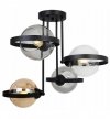 Lampa sufitowa ze szklanymi kloszami - RING HAGA 2345/4/MIX LIGHT HOME