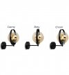 Kinkiet nowoczesny - RING HAGA 2345/K/M LIGHT HOME