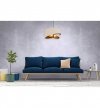 Lampa wisząca z abażurami - MEDIOLAN 2355/1/KZ LIGHT HOME
