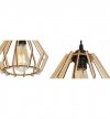 Lampa wisząca nowoczesna - SPIDER TIMBER 2360/3 LIGHT HOME