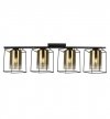 Lampa sufitowa ze szklanymi kloszami - HELLA CAGE 2365/4/Z LIGHT HOME