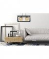 Lampa wisząca ze szklanymi kloszami - HAGA CAGE 2370/2/M LIGHT HOME