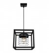 Lampa wisząca nowoczesna - RASTI CAGE 2370/1/CH LIGHT HOME