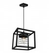Lampa wisząca nowoczesna - RASTI CAGE 2370/1/CH LIGHT HOME
