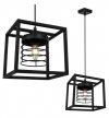 Lampa wisząca nowoczesna - RASTI CAGE 2370/1 LIGHT HOME