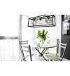 Lampa wisząca ze szklanymi kloszami - HAGA CAGE 2370/3/MIX LIGHT HOME