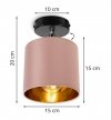 Kinkiet z abażurem - GAMA 2125KP/Ł LIGHT HOME
